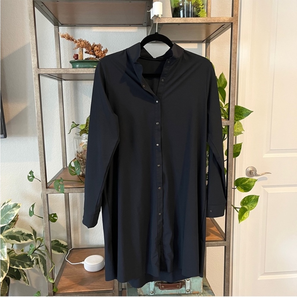 ADAY Black Long Sleeve Dress